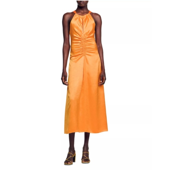 Sandro Dresses & Skirts - Courtney Halter Midi Dress